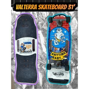 The Original 1987 Valterra “Alley Cat” Vintage Skateboard – “Any Time Baby”
